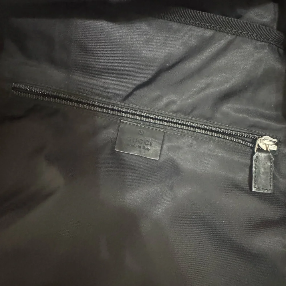 Gucci Brown and Black Backpack with Iconic Monogram - Picture 3 of 4